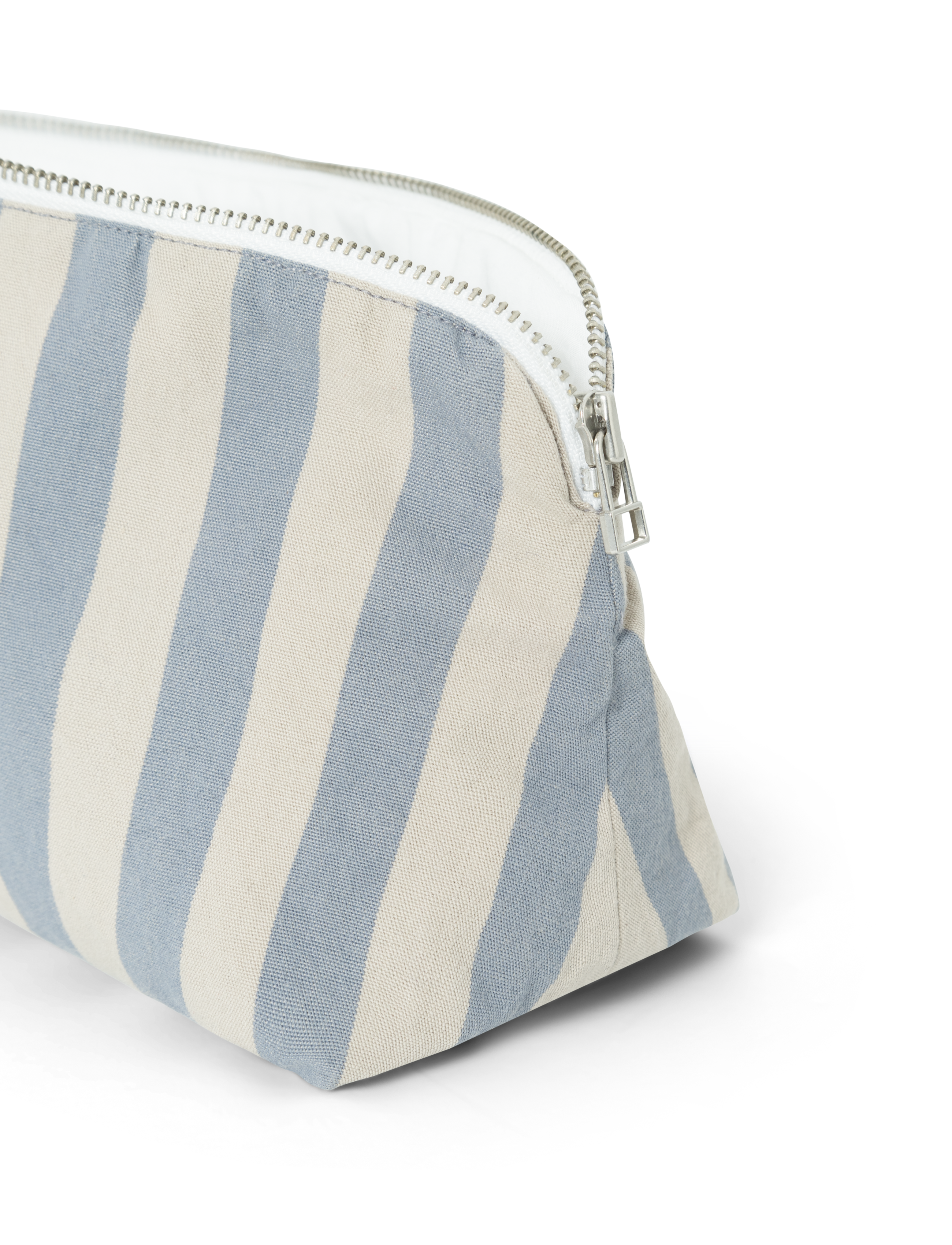 Celia Mini toilettaske - Pale Blue Stripe
